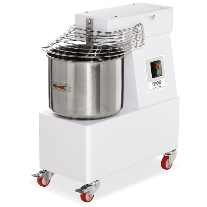 Dough spiral mixers